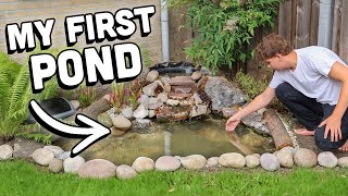 Creating a Naturalistic Pond  With a Waterfall | Step-by-Step