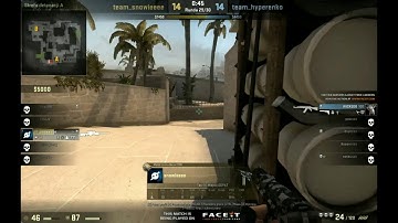 snowieee crazy 1v4 clutch