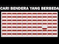 TEKA TEKI MENCARI BENDERA YANG BERBEDA l DAPATKAH KALIAN MENEMUKAN EMOJI YANG BERBEDA?