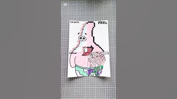 I drew patrick in 4 different styles | last part