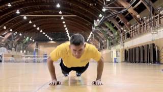 US Navy PRT Push-Up Demonstration OPNAVINST 6110 1