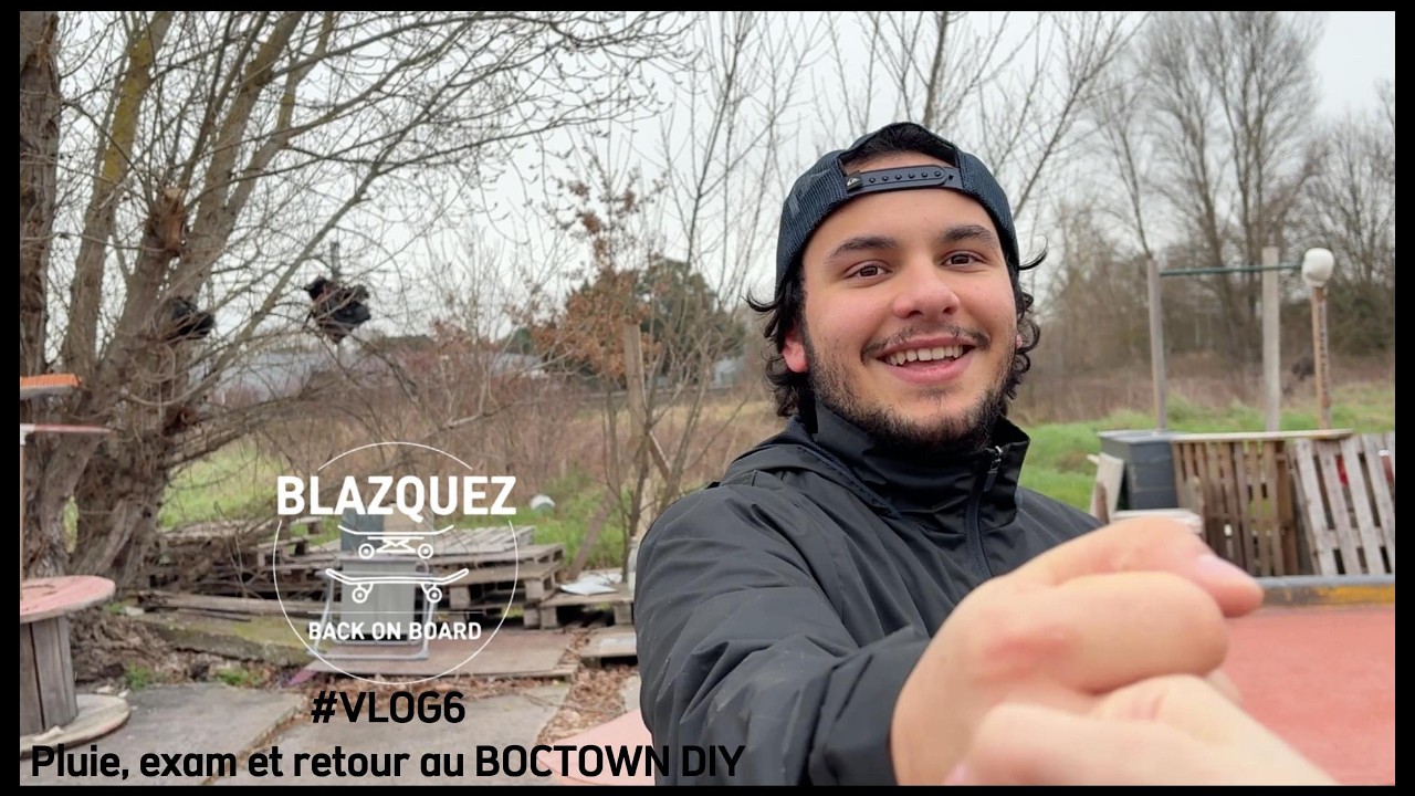 #vlog 6 // Pluie, exam et retour au BOCTOWN DIY
