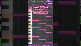 How to make beats for NineVicious #ninevicioustypebeat #808 #flstudio