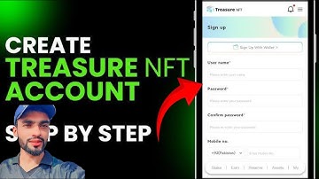 How To Create TreasuresNFT Account Step By Step | TreasureNFT | Earn With Sohail Trader