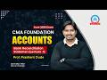 CMA Foundation | Jun 26 | Accounts | Lecture 1 | Bank Reconciliation Statement (BRS) | Prashant Dude