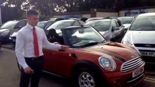 2011 11 Mini Cooper D 1.6 convertible for sale at Thame Service Station