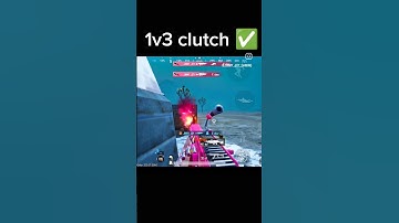 "1v3 Clutch Under Pressure! 🔥 | BGMI God Mode Activated #shorts"