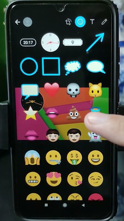 Cara Menambahkan Jam dan Lokasi di Status WhatsApp (WA) di HP Android #shorts