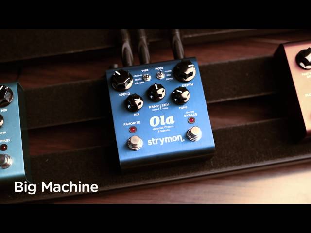 Strymon Ola dBucket Chorus & Vibrato - Audio Clips