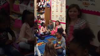 Think/Pair/Share discussions in Kindergarten