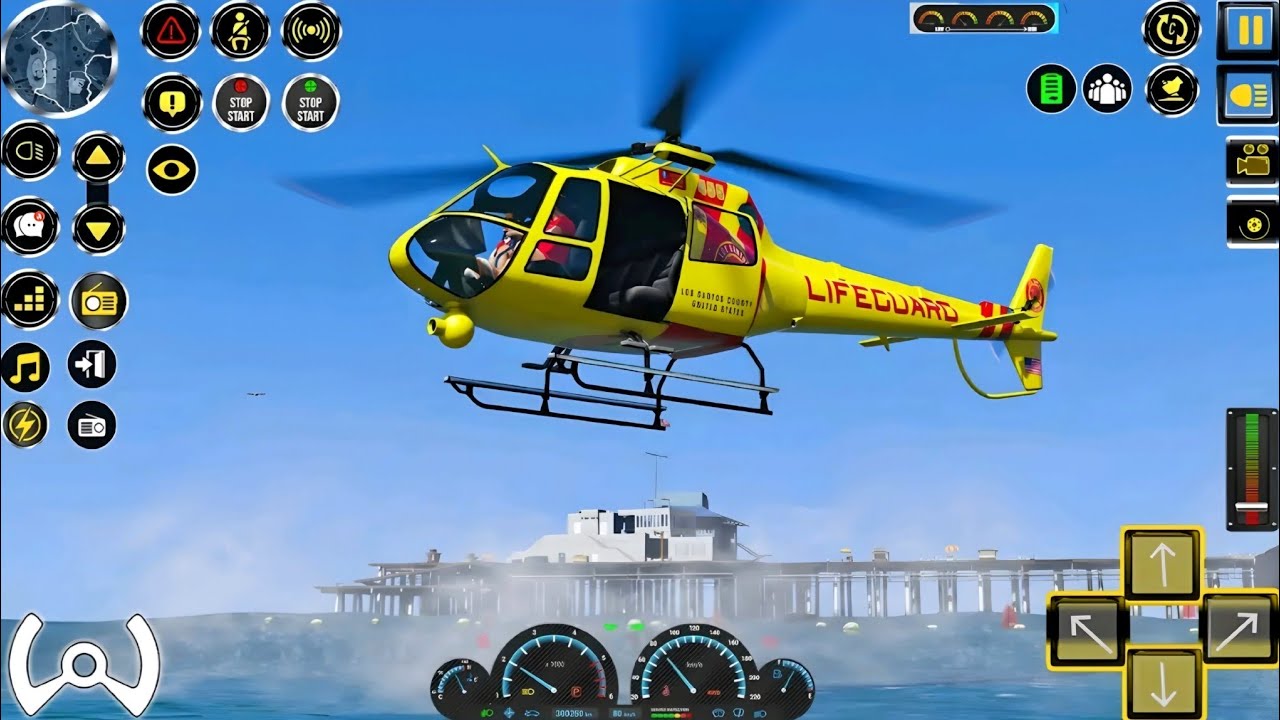 Police Helicopter Rescue Games _ Android GamePlay - YouTube