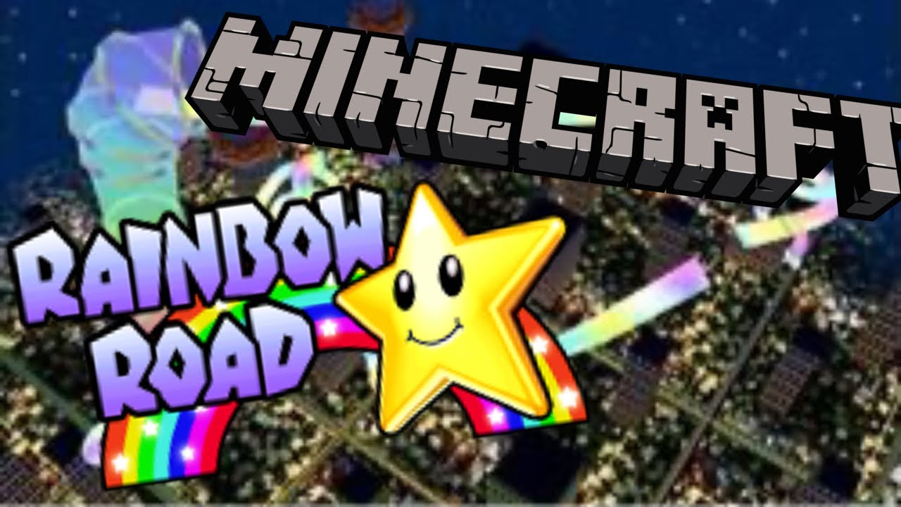 GCN Rainbow Road in Minecraft