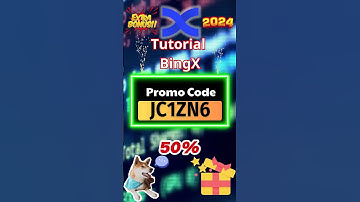 Tutorial BingX: BingX Referral Code "JC1ZN6" ✅ New User Sign Up Bonus