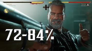 MK11: Terminator (Dark Fate) Combos 718.61 - 835.10 Damage
