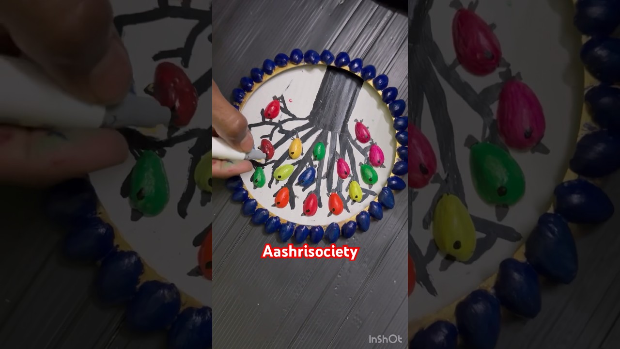 Pistha she’ll wall hanging crafts ✍️