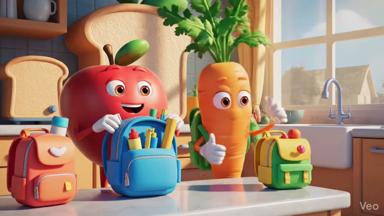 Veggies & Fruits Fun! 🍎🥕 Preschool Activities for Kids 😍 