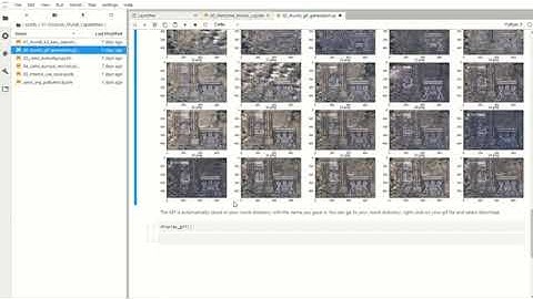 Generate animation using satellite images with Mundi Jupyter Notebook