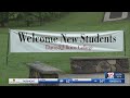 Davis  elkins students back on campus