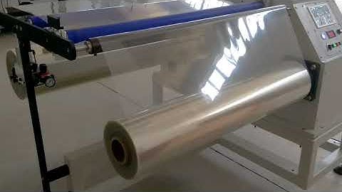 dust removal rewinding machine