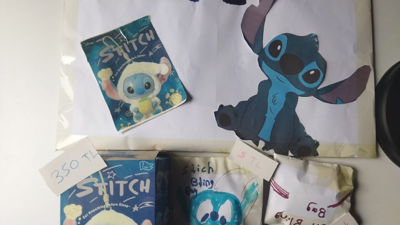 MEGA STİCH BLİND BAGS UNBOXİNG!!asmr