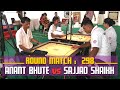 Carrom  sajjad shaikh mumbaisub vs anant bhute pune  rm298  13th shivaji park gymkhana