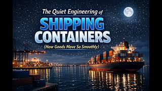 The Quiet Engineering of Shipping Containers - Listen-Only Calm Documentary for Sleep
