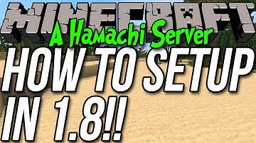 How To Start A Hamachi Server In Minecraft 1.8 (Start A Server Without Port Forwarding!)
