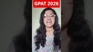 🎯GPAT 2026 - 📝Registration date, Exam date📚 And Result date ✅ #aapalpharmacy #gpat