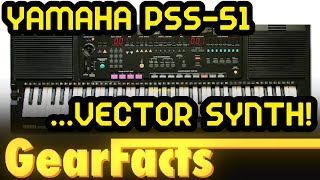 Yamaha PSS-51 Vector joystick synth. Stick it to the man!