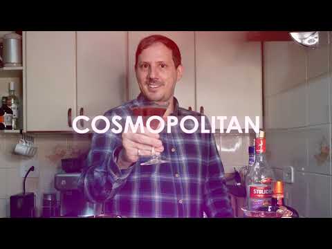 COSMOPOLITAN - aprenda a fazer esse drink rosa e delicioso