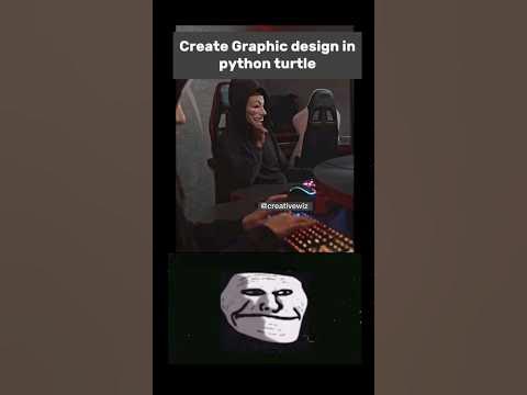 Save it📌. .. Try it...🚀 | Python Turtle graphic design 👨🏻‍💻 | #shorts # ...