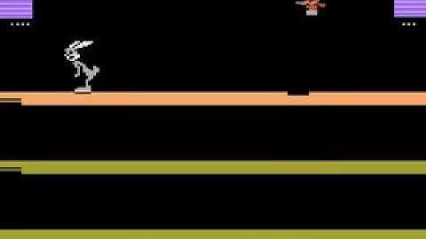 Bugs Bunny - Atari 2600 - Gameplay 🎮