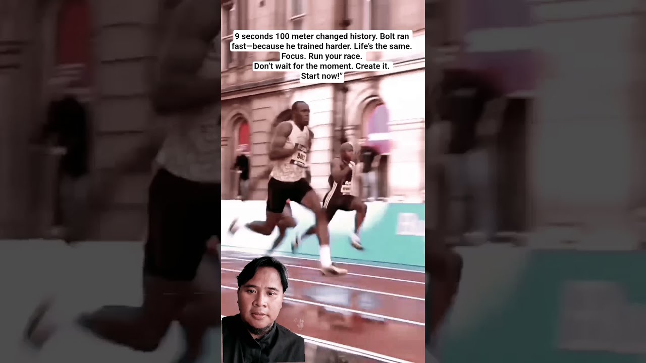 Learn From Usain Bolt Don T Wait For The Moment Create It 