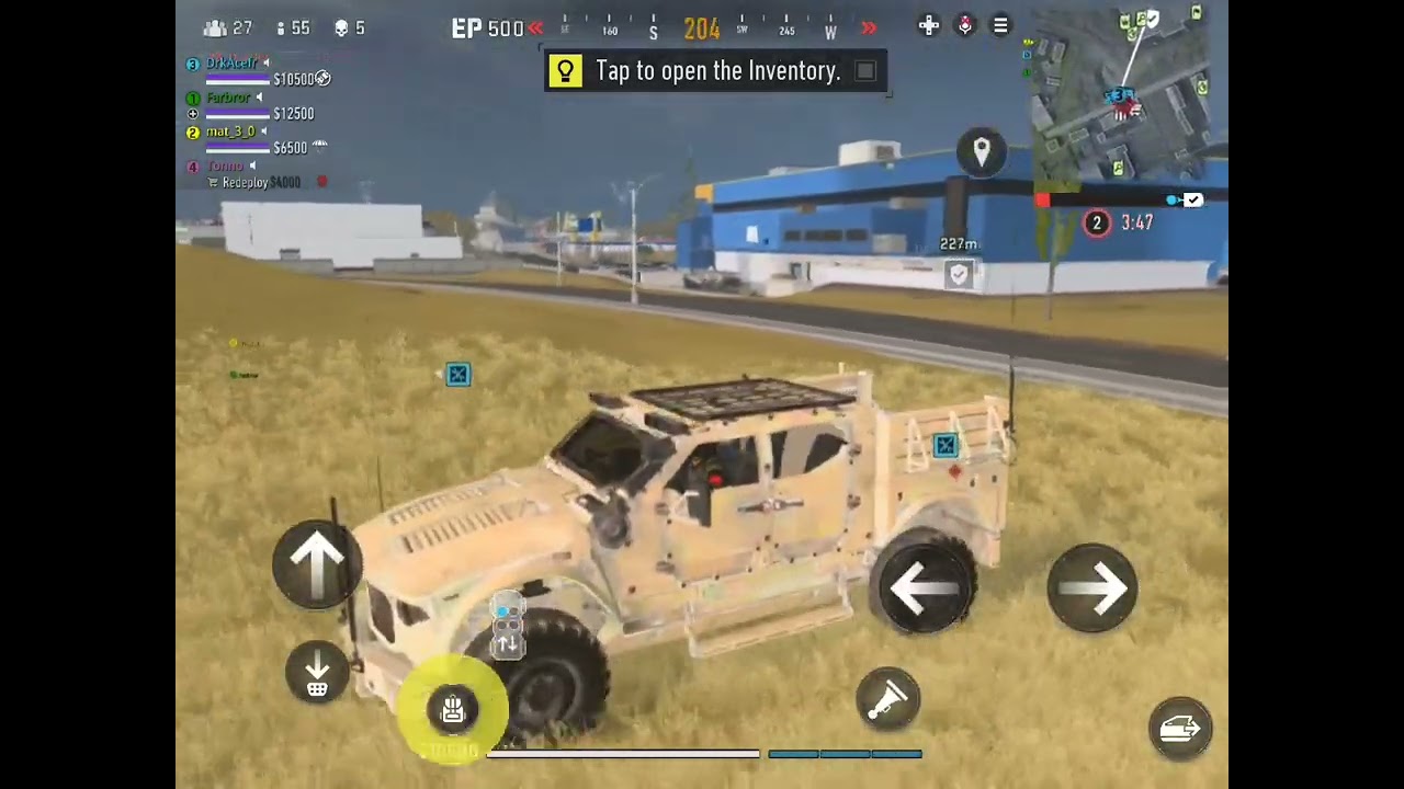 Call of Duty Warzone Mobile on a ipad 9th Gen