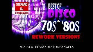 DISCO 70 & 80 REWORK VERSIONS MIX BY STEFANO DJ STONEANGELS #disco #djstoneangels #djset #rework
