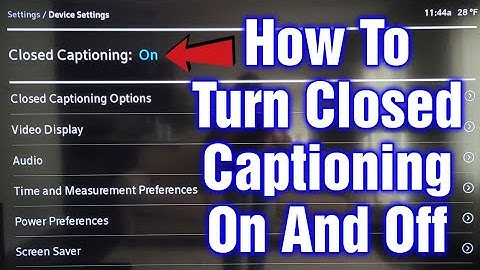 Xfinity X1 TV Box – How To Turn Closed Captioning On & Off