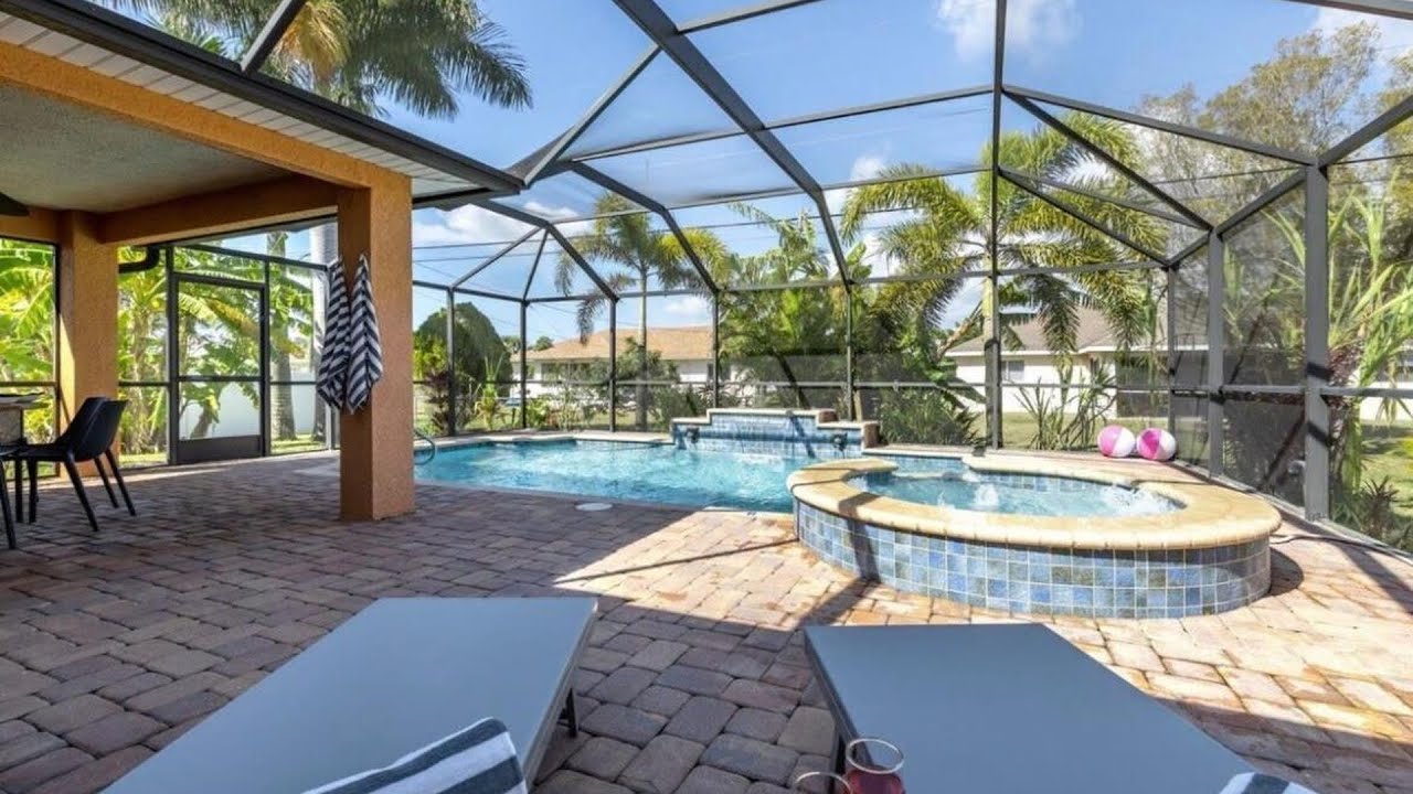 Tranquil Palms Heated Pool Spa Outdoor TV & More | Fort Myers (FL), United States | Hotel Review 🛏️