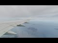 제주행 항공기 여행 영상_ Airplane trip video to Jeju. Travel to Korea.