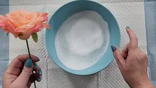 #1939 Borax On A Fabric Flower! Will It Grow Crystals?