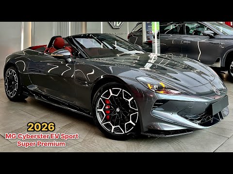New Arrival! 2026 All-New MG Cyberster EV Sport Super Premium - New Technology Exterior and Interior