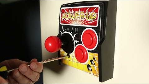 Power-Up Arcade Light Switch Plate from ThinkGeek