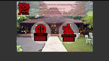 CARA MEMBUAT APLIKASI CAFE DAN RESTORAN ONLINE.