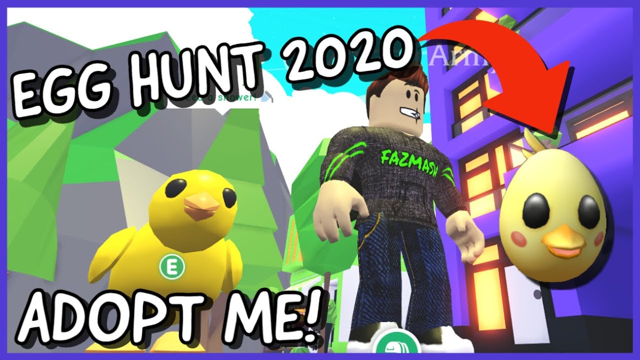 I Obtained The Hidden Egg In Adopt Me Chick Roblox Egg Hunt - roblox adopt me easter egg hunt 2020