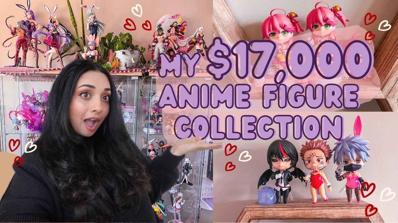 My 17k Anime Figure Collection & Room Tour!!! oneofakind/rare