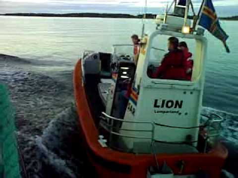 Bordningsövning, Rescue Lion och Svärtan Sjöräddning