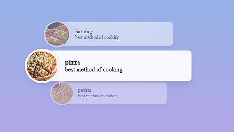 Amazing Card  Slier Using Html And Css Only-Part1