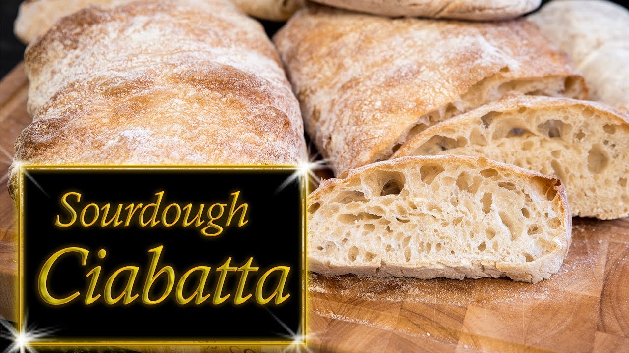 Sourdough Ciabatta Bread YouTube