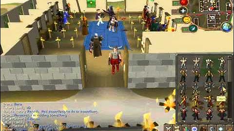 Bot gets busted in runescape in varrock!