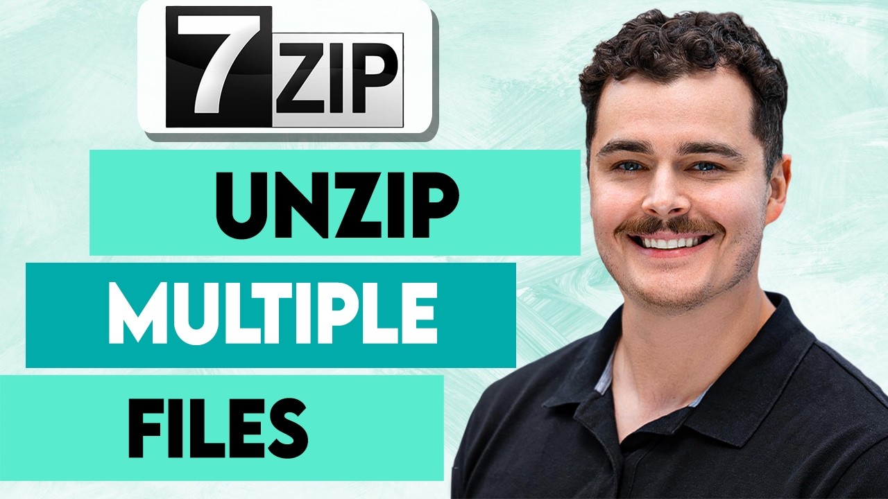 How To Unzip Multiple Files Using 7 Zip [2026 Guide] - YouTube
