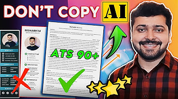 RESUME to Get JOB - Complete Guide & ATS Resume Format 🔥